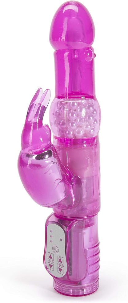 Jessica Rabbit Dual-Stimulation G-Spot and Clitoral Vibrator - Silver