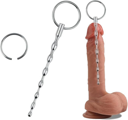 Premium Stainless Steel Urethral Sound Dilator for Men - Medical Grade Stimulation Toy