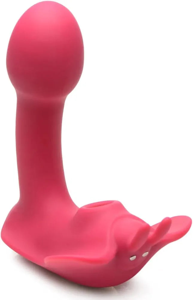 Butterfly Air-Pulse Clitoral Sucking Vibrator with Remote Control, 10 Suction Modes & 10 Vibration Patterns