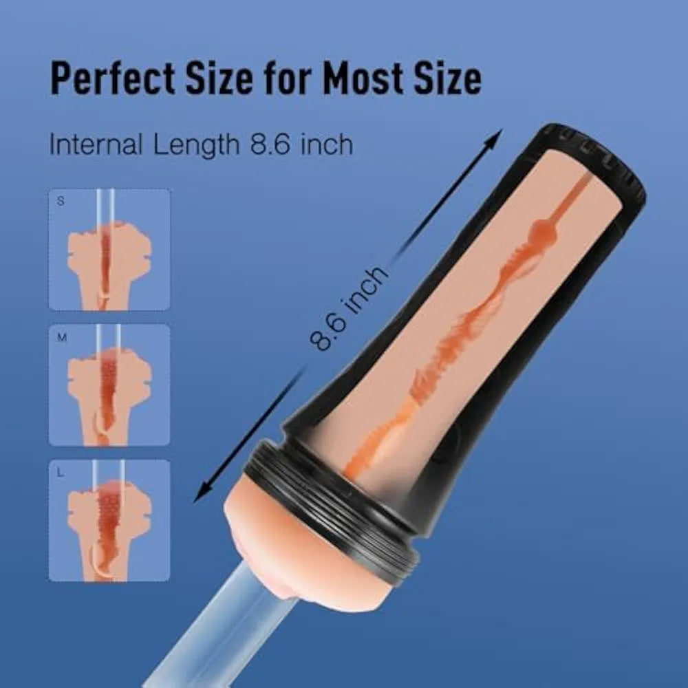 Tracy's Dog Realistic Male Masturbator Cup - Premium Lifelike Textured Pocket Pussy Stroker for Men