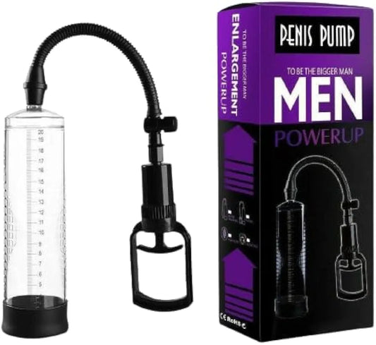 Manual Penis Vacuum Pump for Erection Enhancement and Training