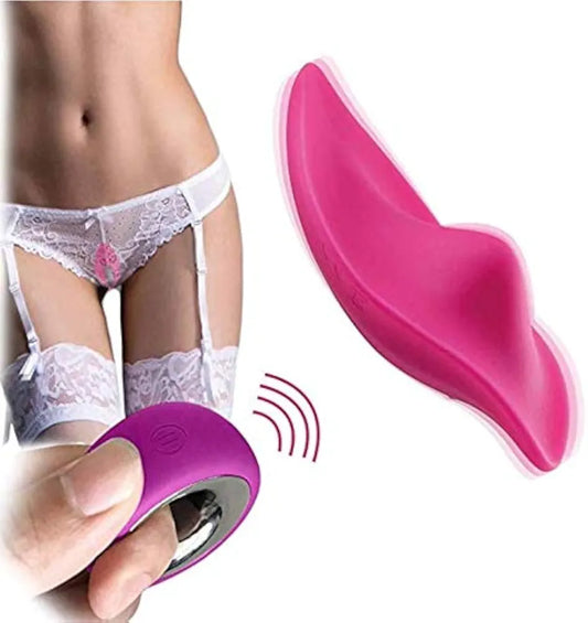 Remote-Controlled Wearable Panty Vibrator with 12 Modes for Couples