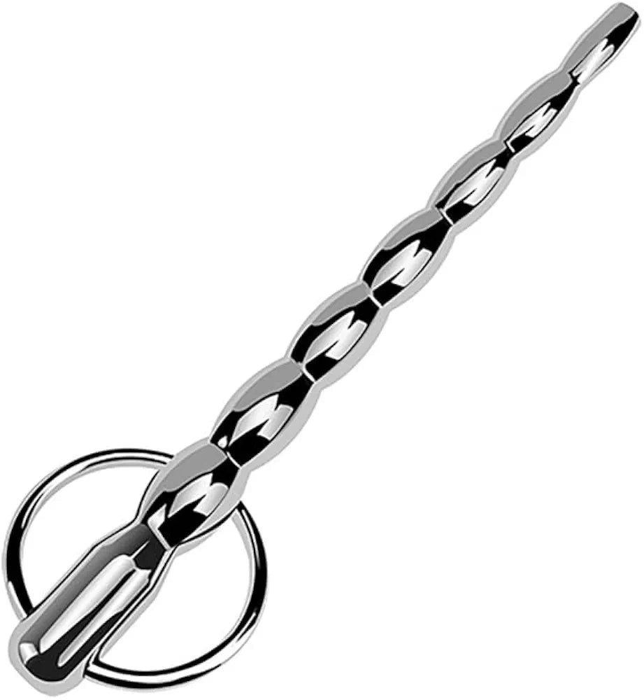 Premium Stainless Steel Hollow Urethral Dilator and Penis Plug for Male Stimulation and Training