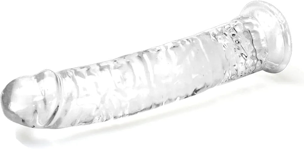 Realistic Clear Suction Dildo Set - 3-Piece Lifelike Anal and Vaginal Pleasure Kit for All Skill Levels