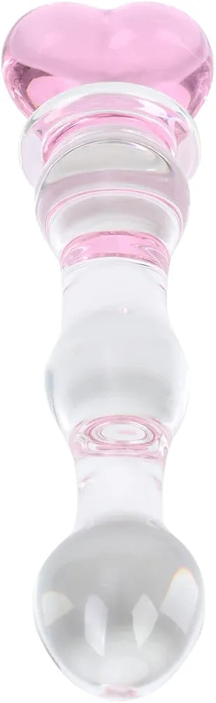 Premium Crystal Glass Pleasure Wand for G-Spot Stimulation and Intimate Massage
