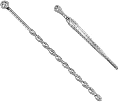 Premium Stainless Steel Urethral Plug Kit - Durable and Comfortable Bedroom Accessory
