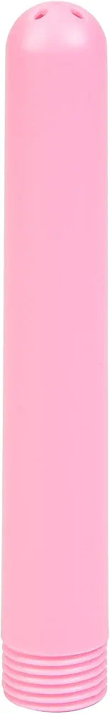 Portable Pink Shower Enema System with Water Control Valve and Nozzle Kit for Personal Hygiene