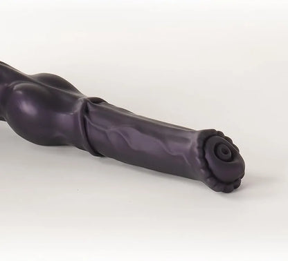 11-Inch Knot Monster Fantasy Dildo with Suction Cup - Soft Silicone G-Spot Anal Toy