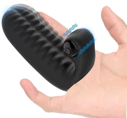 Silicone G-Spot & Clitoral Vibrator with 10 Modes - Compact Pleasure Stimulator