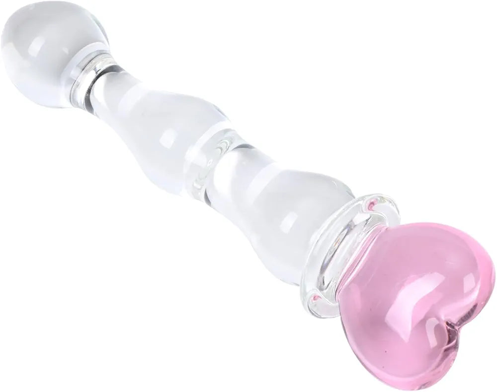 Premium Crystal Glass Pleasure Wand for G-Spot Stimulation and Intimate Massage