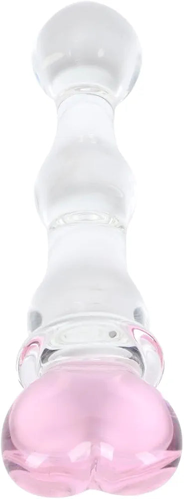 Premium Crystal Glass Pleasure Wand for G-Spot Stimulation and Intimate Massage