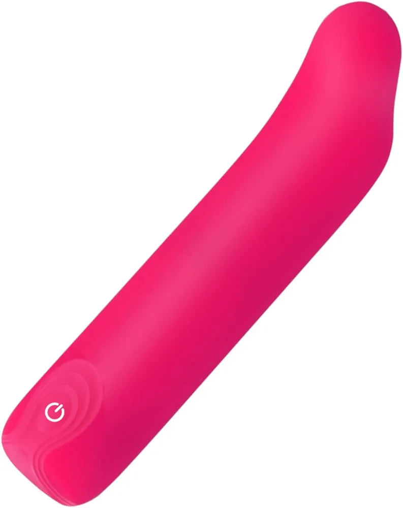 Premium Waterproof Rechargeable Mini Bullet Vibrator - 10 Vibration Modes Full Silicone G-Spot and Clitoral Massager