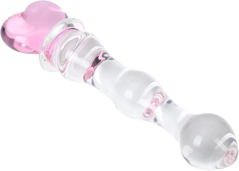 Premium Crystal Glass Pleasure Wand for G-Spot Stimulation and Intimate Massage
