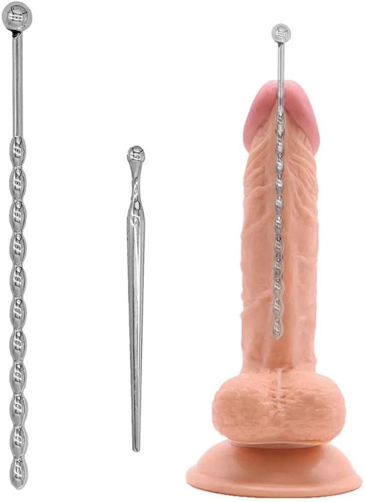 Premium Stainless Steel Urethral Plug Kit - Durable and Comfortable Bedroom Accessory