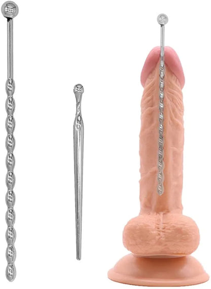 Premium Stainless Steel Urethral Plug Kit - Durable and Comfortable Bedroom Accessory