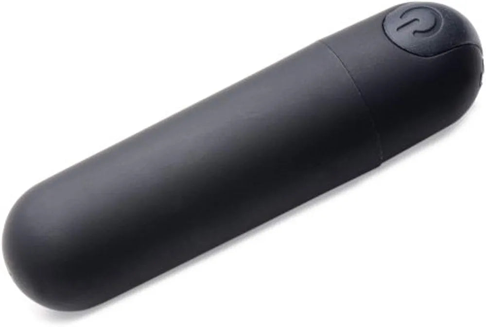 Premium Discreet Vibrating Bullet Massager with Wireless Remote Control - Sleek Black