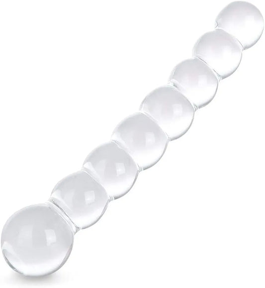 Premium Borosilicate Glass G-Spot Pleasure Wand for Couples