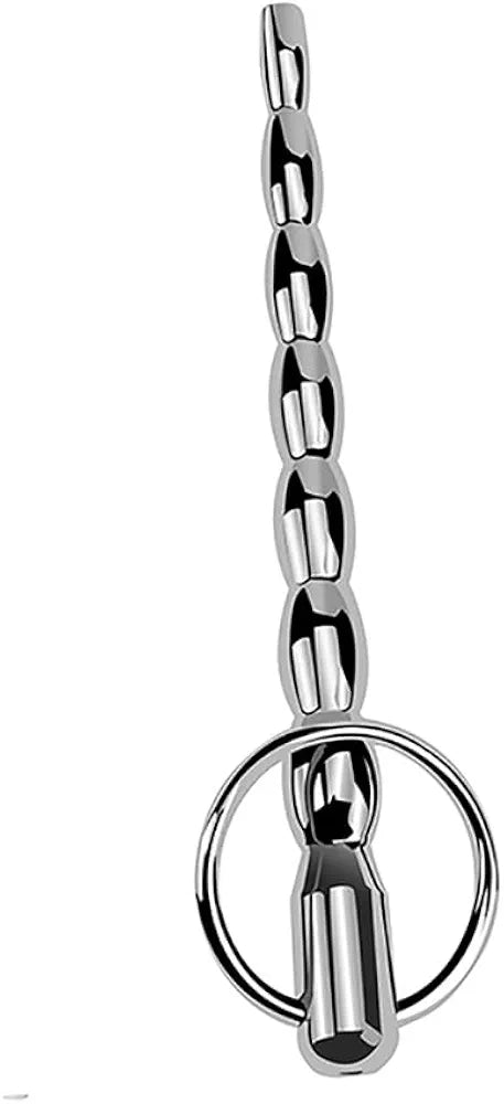 Premium Stainless Steel Hollow Urethral Dilator and Penis Plug for Male Stimulation and Training