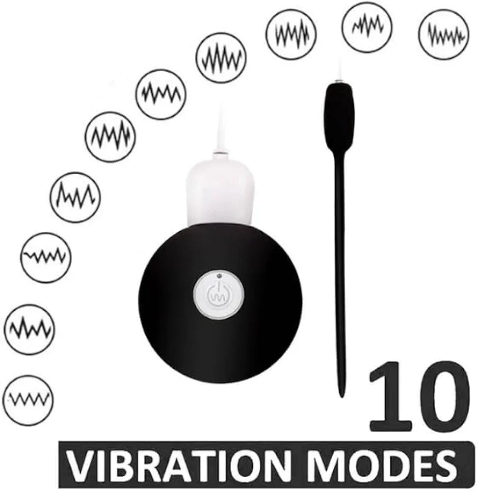 Premium Men's Remote Control Solo Sounding Stick and Urethral Plug Kit - Ideal Gift for Valentine's Day and Bachelorette Parties