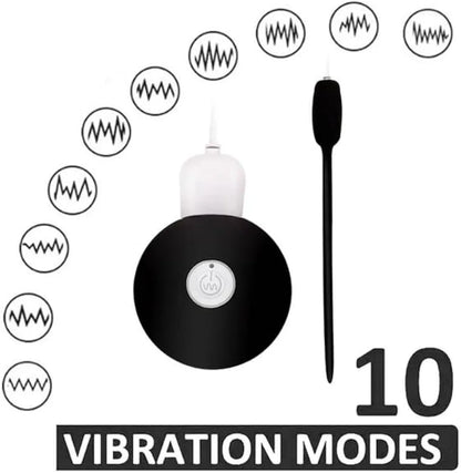 Premium Men's Remote Control Solo Sounding Stick and Urethral Plug Kit - Ideal Gift for Valentine's Day and Bachelorette Parties