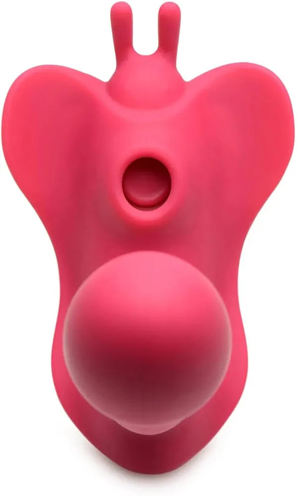 Butterfly Air-Pulse Clitoral Sucking Vibrator with Remote Control, 10 Suction Modes & 10 Vibration Patterns