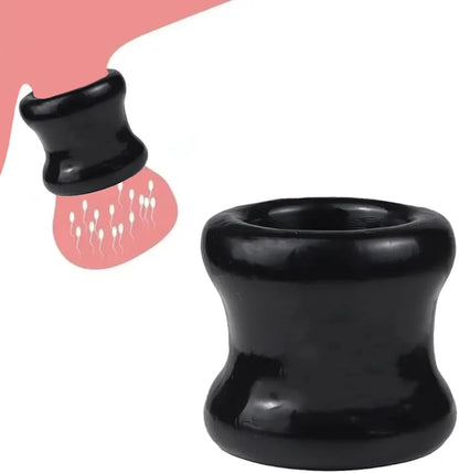 Premium Silicone Scrotal Stretcher and Penis Ring for Enhanced Erection and Stamina