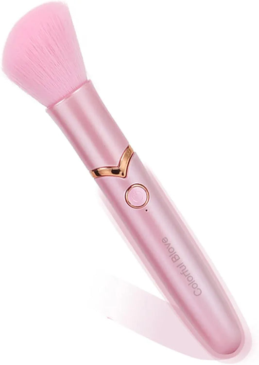 Discreet Lipstick Vibrator: 2-in-1 Makeup Brush & G-Spot Clitoral Stimulator for Women