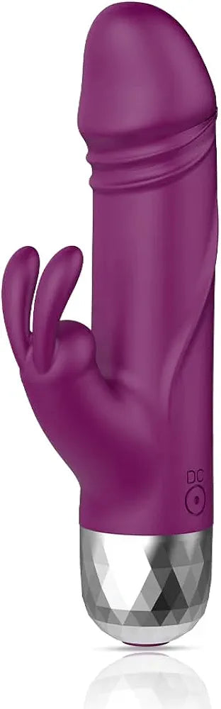 12-Mode Silicone G-Spot and Clitoral Vibrator for Targeted Pleasure