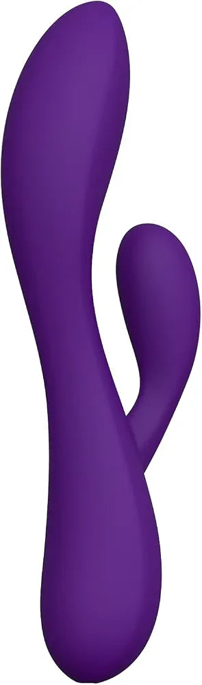 plusOne Dual Rabbit Vibrating Massager – USB Rechargeable Personal Massager with Dual Stimulation