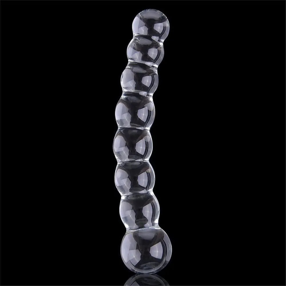 Premium Borosilicate Glass G-Spot Pleasure Wand for Couples