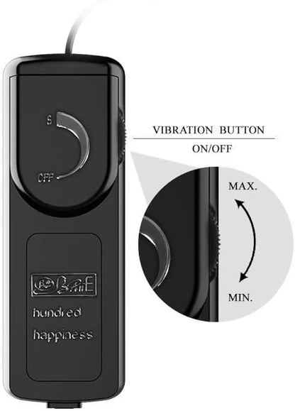 Discreet Metallic Clitoral Stimulator with Intuitive Pink Remote