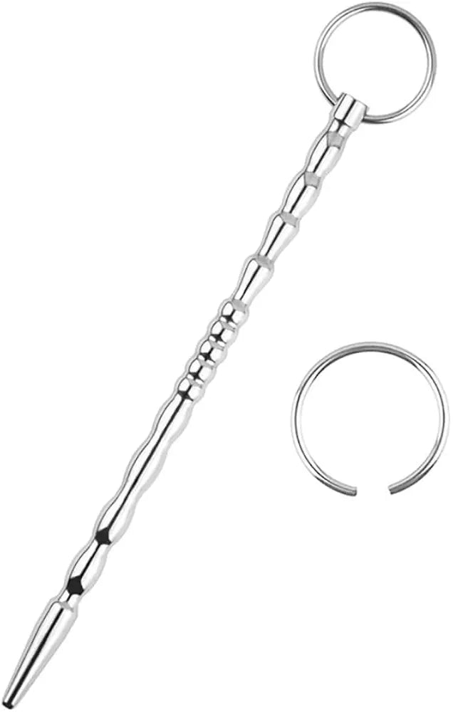 Premium Stainless Steel Urethral Sound Dilator for Men - Medical Grade Stimulation Toy