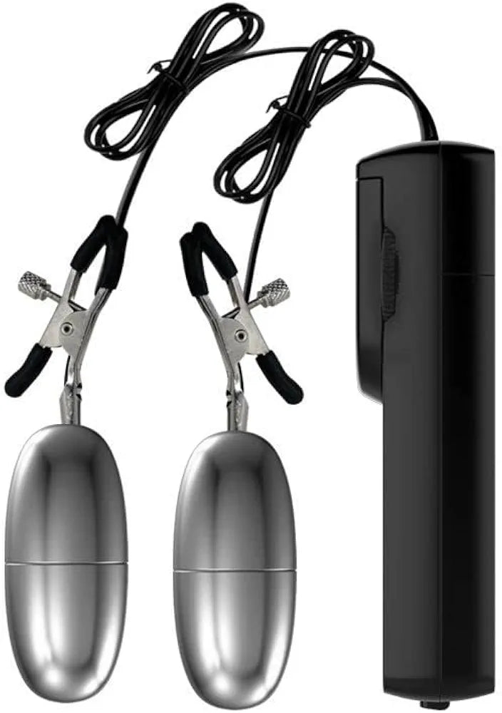 Remote-Controlled Multi-Speed Adjustable Nipple Stimulator for Couples and Solo Play