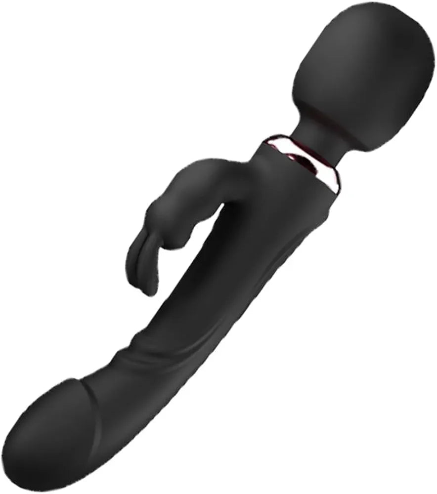 Dual-Stimulation Rabbit Vibrator with 10 Vibration Modes for Couples
