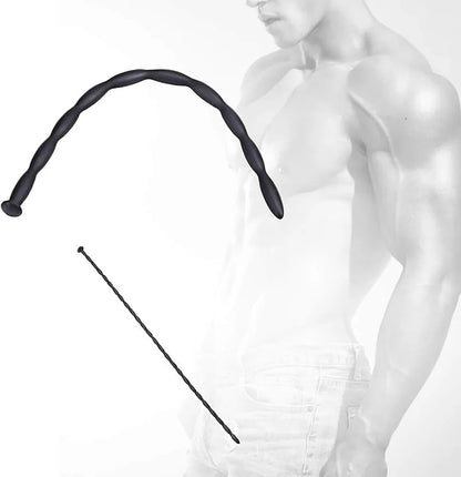 8-Piece Silicone Urethral Sounding and Dilation Set for Men - Black