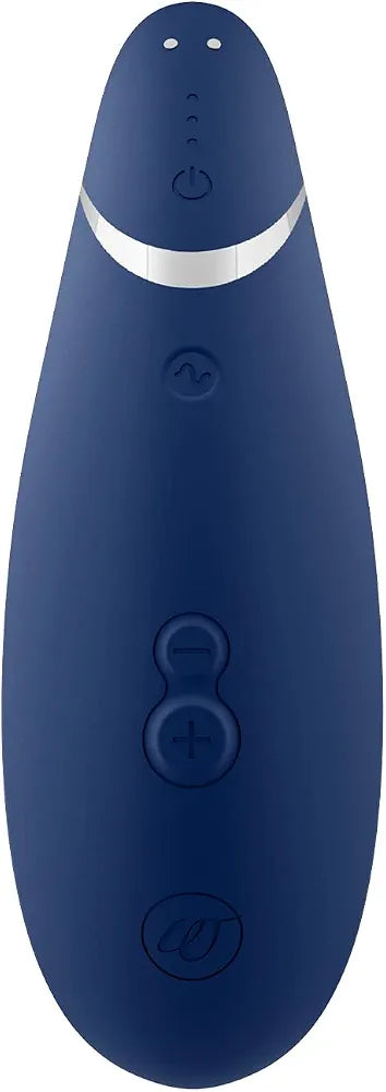Womanizer Premium 2 Clitoral Suction Vibrator - 14 Intensity Levels, Waterproof