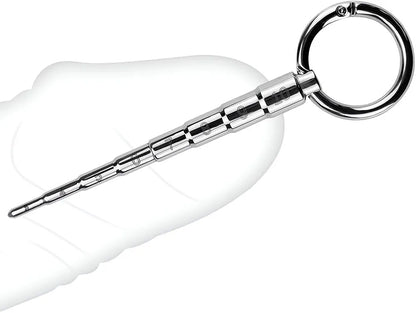 FST 3-Piece Stainless Steel Graduated Urethral Sound Dilator Set for Male Stimulation and Training