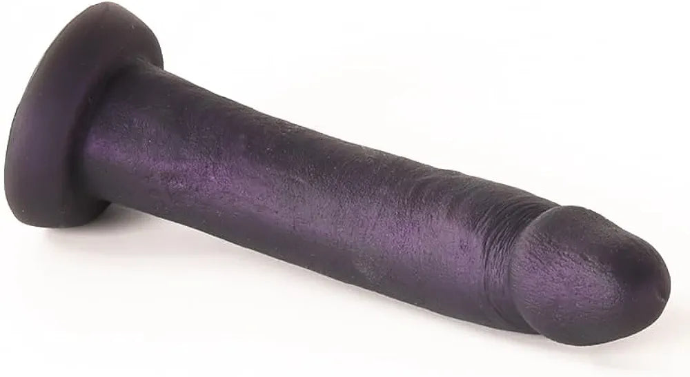 Tiny 5" Ultra-Thin Skinny Dildo - Soft, Short Mini Slim Toy for Anal Beginners, Prostate & G-Spot Stimulation, Suitable for Male and Female Pegging