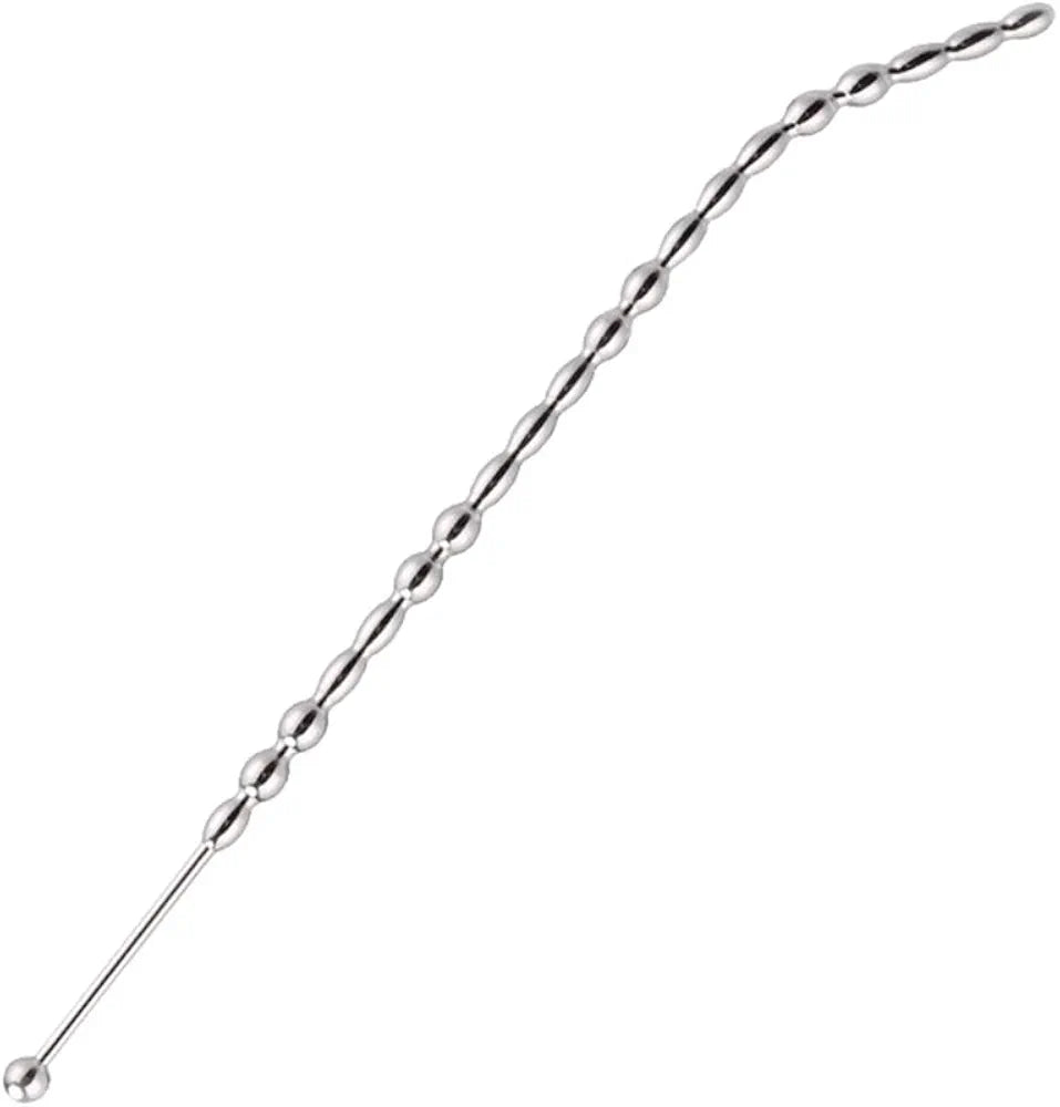 Premium Stainless Steel Multi-Bead Urethral Sound Dilator and Penis Plug for Men