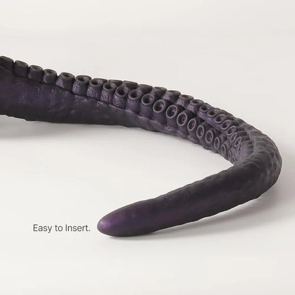 20-Inch Monster Tentacle Dildo with Suction Cup - Non-Porous Silicone Fantasy Anal Toy