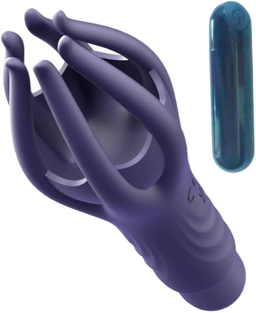 Rechargeable Waterproof Silicone Personal Massager for Couples and Solo Use