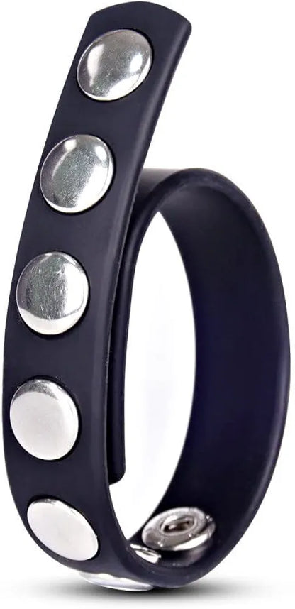 Premium Silicone Adjustable Cock and Ball Ring Set for Enhanced Performance