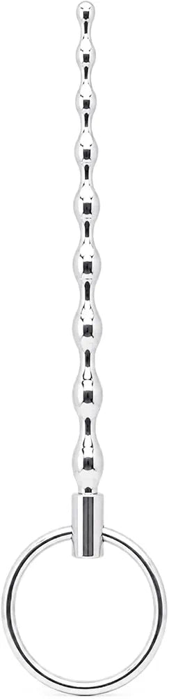 5.12 Inch Stainless Steel Screw-Threaded Urethral Sound Dilator and Penis Plug