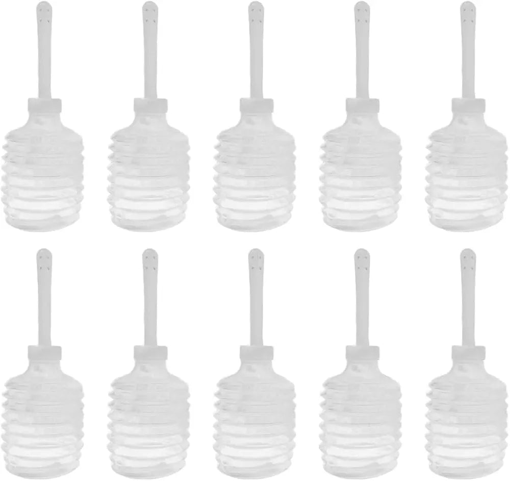 Artibetter 200ml Disposable Enema Douche Applicator Bottle - 10 Pack for Vaginal and Anal Cleansing