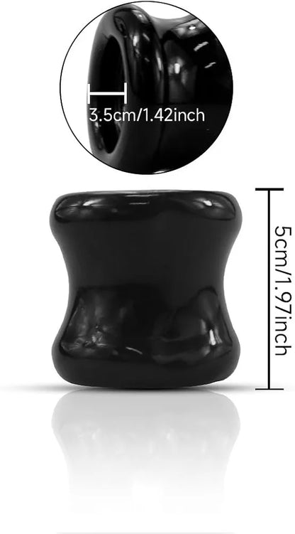 Premium Silicone Scrotal Stretcher and Penis Ring for Enhanced Erection and Stamina