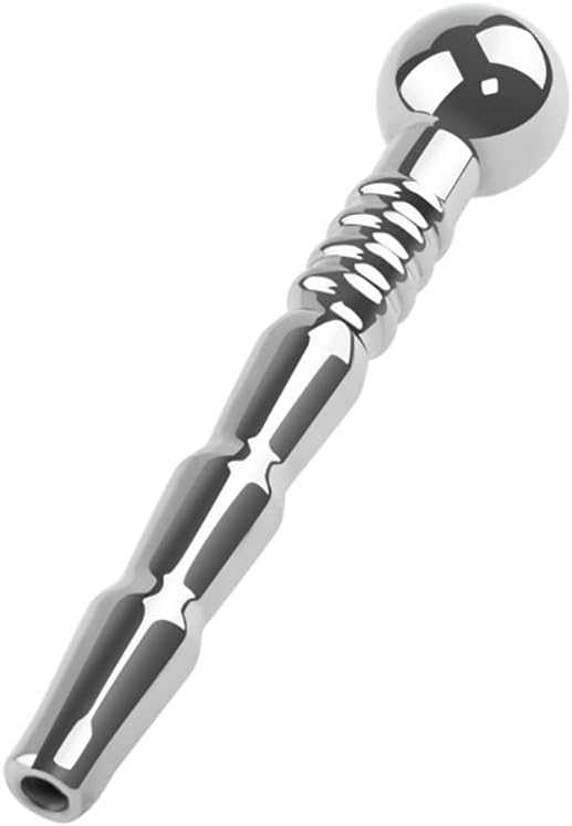 Premium Stainless Steel Hollow Urethral Dilator and Penis Plug for Male Stimulation and Training