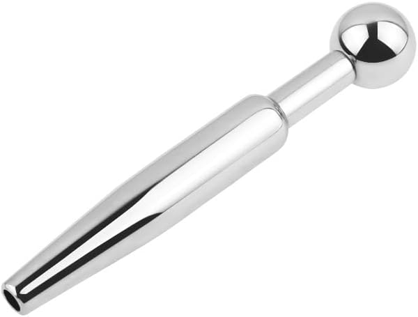 Premium Stainless Steel Hollow Urethral Dilator and Penis Plug for Male Stimulation and Training