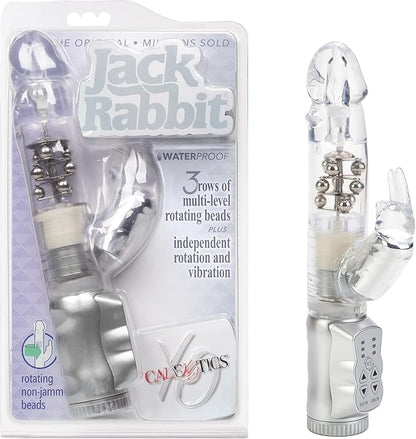 CalExotics Waterproof Rotating Rabbit Vibrator for Dual Stimulation