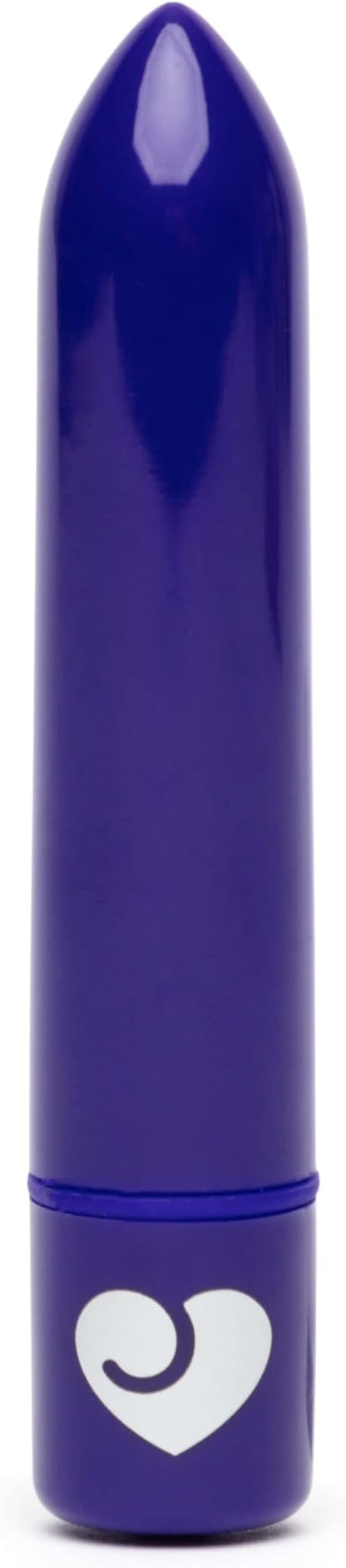 Lovehoney Magic Bullet 4-Inch Waterproof Mini Vibrator - 10-Function Multispeed Lipstick Massager for Women - Silver