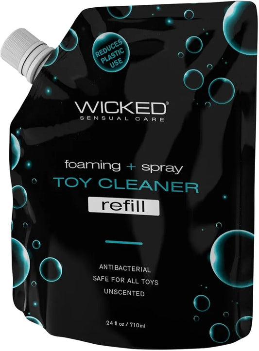 Wicked Sensual Care Erotic Toy Cleaner, 710 ml Bottle